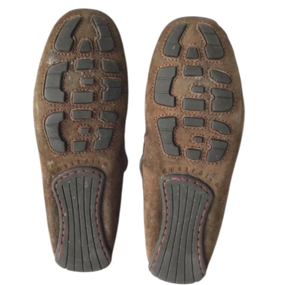 Ugg Dakota espresso slippers drivers dark brown suede shearling Size 6 - Picture 6 of 10